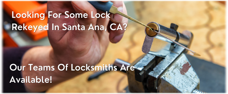 Lock Rekey Service Santa Ana, CA (714) 886-3450